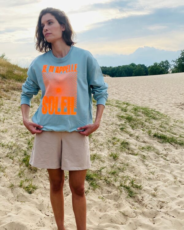 Je m'appelle soleil aloe / neon orange