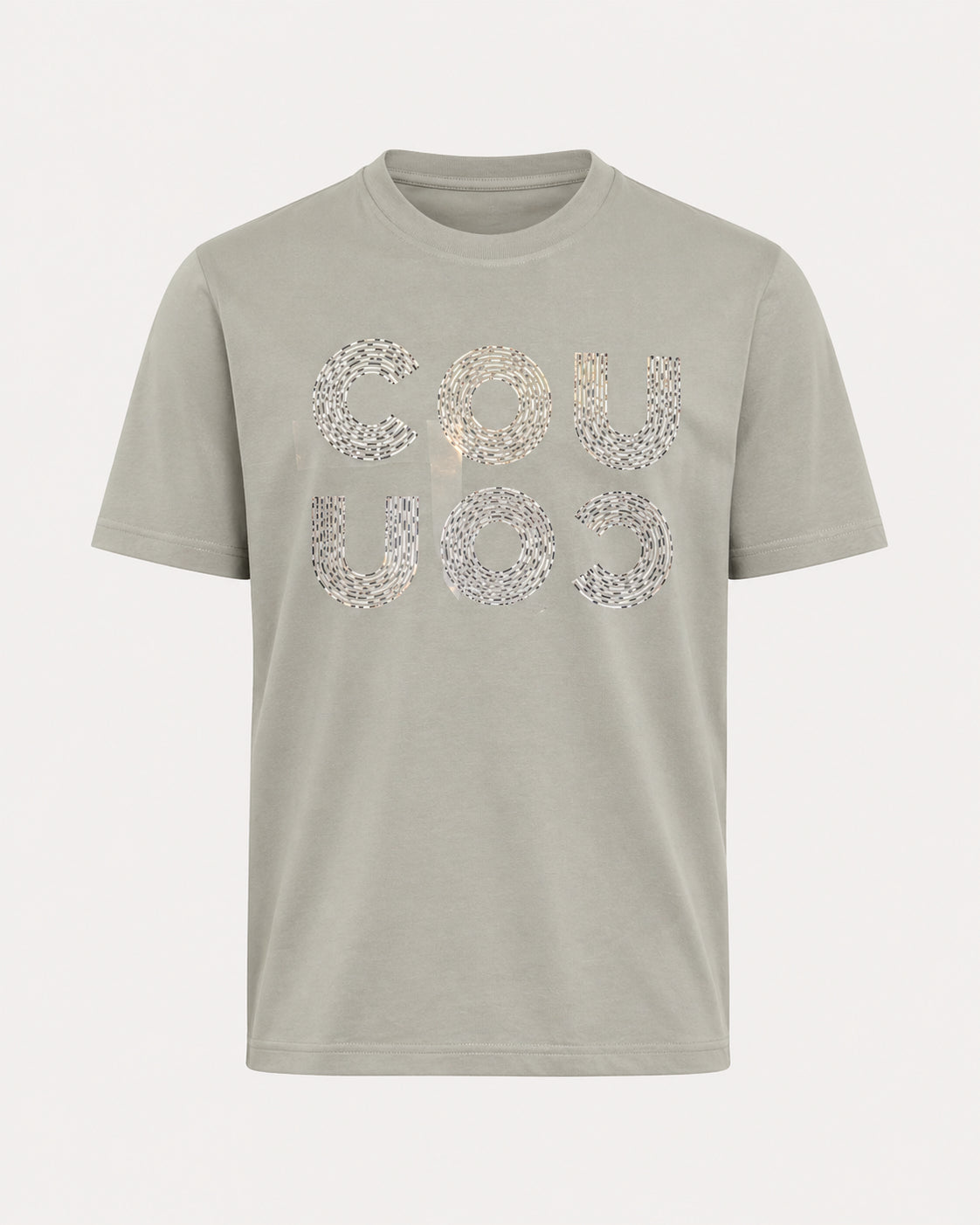 COU COU T-Shirt Salbei / Leoprint